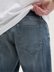 Męskie Krótkie Spodenki Tom Tailor TTJosh Regular Slim Jeans Short 1044973