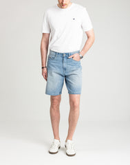 Męskie Spodenki Jeansowe Marcus Justin 2236 Shorts Light Blue Snow 2-7000166