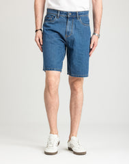 Męskie Spodenki Jeansowe Marcus Justin 2239 Shorts Med. Blue Wash 2-7000168