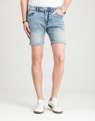 Męskie Spodenki Jeansowe Marcus Slade 2213 Shorts Vintage Light Used 19-200278