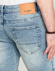 Męskie Spodenki Jeansowe Marcus Slade 2213 Shorts Vintage Light Used 19-200278