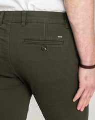 Męskie Spodenki Marcus Gerry Chino Shorts Olive Green 19-200266-5052