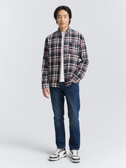 Męskie Spodnie Jeansowe Josh Regular Slim Mid Stone Wash Denim 1047978 10281