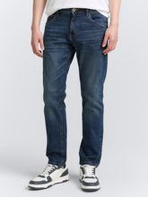 Męskie Spodnie Jeansowe Josh Regular Slim Mid Stone Wash Denim 1047978 10281