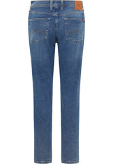 Męskie Spodnie Jeansowe Mustang Denver Straight Denim Blue 1014878 5000 784