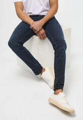 Mustang Frisco Skinny Męskie Spodnie Jeansowe Denim Blue 1013613 5000 983