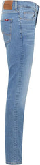 Męskie Spodnie Jeansowe MUSTANG Frisco Skinny Denim Blue 1016307 5000 583