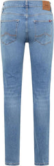 Męskie Spodnie Jeansowe MUSTANG Frisco Skinny Denim Blue 1016307 5000 583