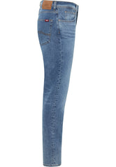 Męskie Spodnie Jeansowe Mustang Orlando Slim Denim Blue 1014860 5000 884