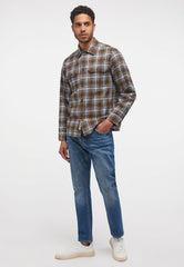 Męskie Spodnie Jeansowe Mustang Toledo Tapered Denim Blue 1014326 5000 774