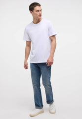 Męskie Spodnie Jeansowe Mustang Tramper Straight Denim Blue 1013716 5000 583