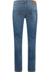 Męskie Spodnie Jeansowe Mustang Vegas Slim Denim Blue 1014590 5000 583