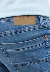 Męskie Spodnie Jeansowe Mustang Washington Straight Denim Blue 1015286 5000 313