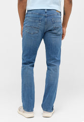 Męskie Spodnie Jeansowe Mustang Washington Straight Denim Blue 1015286 5000 313