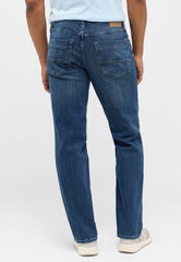 Męskie Spodnie Jeansowe Mustang Washington Straight Denim Blue 1015286 5000 883