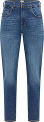 Męskie Spodnie Jeansowe Mustang Washington Straight Denim Blue 1015520 5000 403