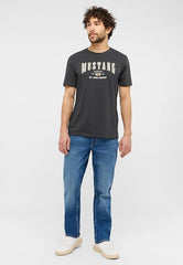 Męskie Spodnie Jeansowe Mustang Washington Straight Denim Blue 1015520 5000 403