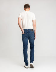 Męskie Spodnie Jeansowe Marcus Felix 2222 Jeans Texas Blue Used 14-200312