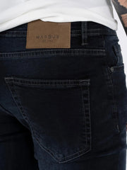 Męskie Spodnie Jeansowe Marcus Felix Jeans 2117 Twilight Blue 14-200208