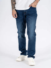 Męskie Spodnie Jeansowe Marcus Sebb 2216 Blue Ink 14-200303