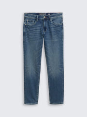 Męskie Spodnie Jeansowe Marvin Straigh Used Mid Stone Blue Denim Proste 1047981 10119