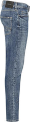 Męskie Spodnie Jeansowe Mustang Style Boston Slim Denim Blue 1014706 5000 883