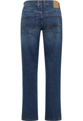 Męskie Spodnie Jeansowe Mustang Style Denver Straight Denim Blue 1017236 5000 883