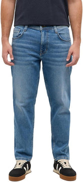 Męskie Spodnie Jeansowe Mustang Style Denver Tapered Denim Blue 1017436 5000 583