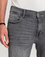 Męskie Spodnie Jeansowe Mustang Style Frisco Skinny Denim Black 1017118 4000 203