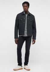 Męskie Spodnie Jeansowe Mustang Style Frisco Skinny Denim Black 1018232 4000 783