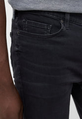 Męskie Spodnie Jeansowe Mustang Style Frisco Skinny Denim Black 1018232 4000 783
