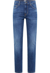 Męskie Spodnie Jeansowe Mustang Style Frisco Skinny Denim Blue 1016307 5000 883