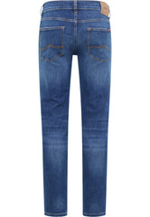 Męskie Spodnie Jeansowe Mustang Style Frisco Skinny Denim Blue 1016307 5000 883
