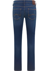 Męskie Spodnie Jeansowe Mustang Style Frisco Skinny Denim Blue 1016793 5000 803