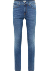 Męskie Spodnie Jeansowe Mustang Style Frisco Skinny Denim Blue 1017419 5000 583