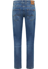 Męskie Spodnie Jeansowe Mustang Style Michigan Straight Denim Blue 1017443 5000 803
