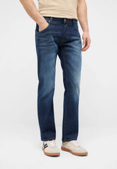 Męskie Spodnie Jeansowe Mustang Style Michigan Straight Denim Blue 1017863 5000 903