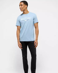 Męskie Spodnie Jeansowe Mustang Style Oregon Slim Denim Black 1015866 4000 842