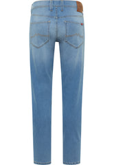 Męskie Spodnie Jeansowe Mustang Style Oregon Slim Denim Blue 1016316 5000 303