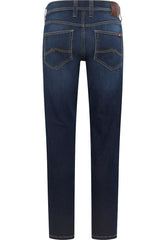 Męskie Spodnie Jeansowe Mustang Style Oregon Slim Denim Blue 1016316 5000 803