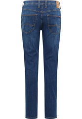 Męskie Spodnie Jeansowe Mustang Style Oregon Slim Denim Blue 1016318 5000 502