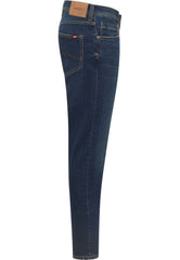 Męskie Spodnie Jeansowe Mustang Style Oregon Slim Denim Blue 1016799 5000 774