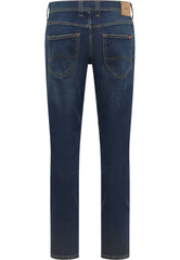 Męskie Spodnie Jeansowe Mustang Style Oregon Slim Denim Blue 1016799 5000 774