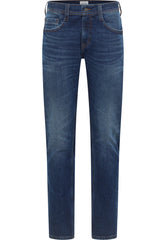 Męskie Spodnie Jeansowe Mustang Style Oregon Slim Denim Blue 1017220 5000 783