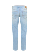 Męskie Spodnie Jeansowe Mustang Style Oregon Slim Denim Blue 1017434 5000 211