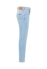 Męskie Spodnie Jeansowe Mustang Style Oregon Slim Denim Blue 1017434 5000 211