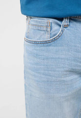 Męskie Spodnie Jeansowe Mustang Style Oregon Slim Denim Blue 1017434 5000 211