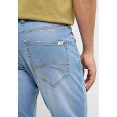 Męskie Spodnie Jeansowe Mustang Style Oregon Slim Denim Blue 1017435 5000 313