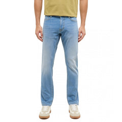 Męskie Spodnie Jeansowe Mustang Style Oregon Slim Denim Blue 1017435 5000 313