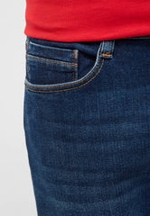 Męskie Spodnie Jeansowe Mustang Style Oregon Slim Denim Blue 1018300 5000 803